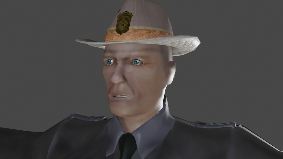 PARK RANGER (MID-POLY)  preview image 1